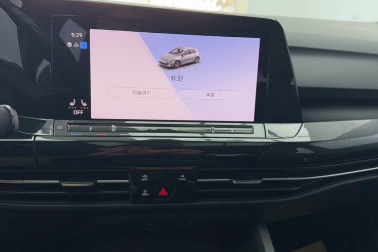 Used Volkswagen Golf 2021 280TSI DSG R-Line Audio And AC Panel