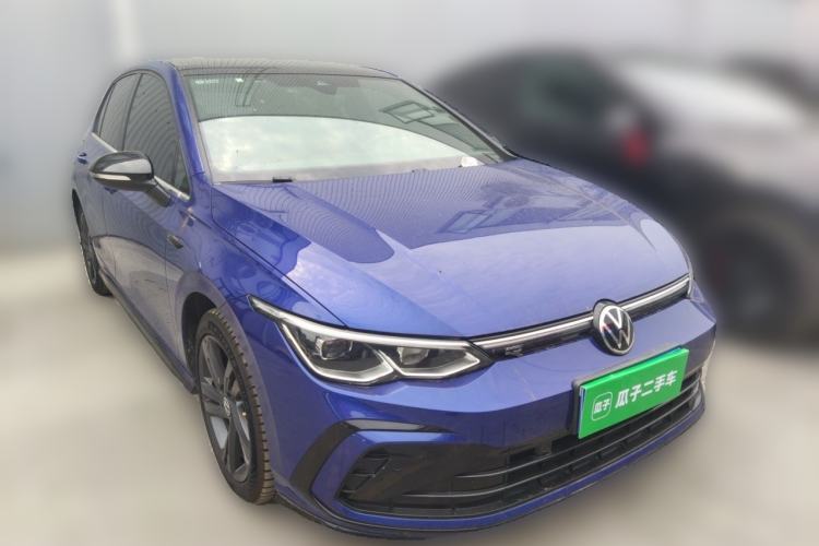 Used Volkswagen Golf 2021 280TSI DSG R-Line Front Right 45 Deg