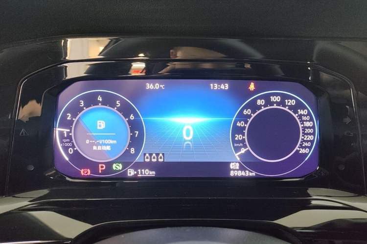 Used Volkswagen Golf 2021 280TSI DSG R-Line Instrument Cluster