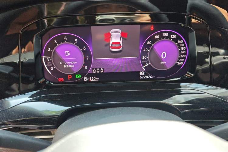 Used Volkswagen Golf 2021 280TSI DSG R-Line Instrument Cluster
