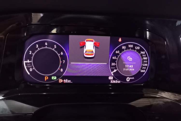 Used Volkswagen Golf 2021 280TSI DSG R-Line Instrument Cluster