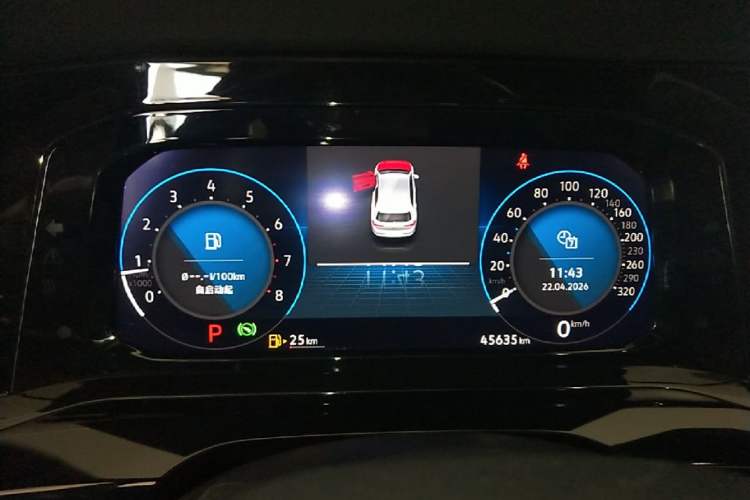 Used Volkswagen Golf 2021 280TSI DSG R-Line Instrument Cluster