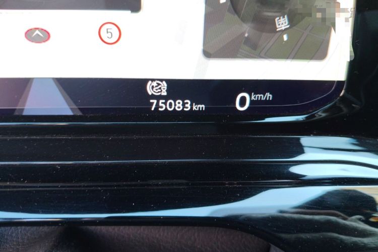 Used Volkswagen Golf 2021 280TSI DSG R-Line Odometer Close Up