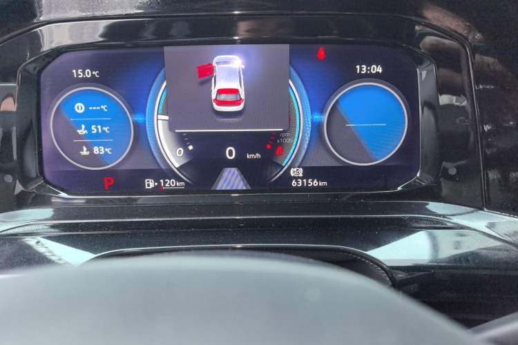 Used Volkswagen Golf 2021 280TSI DSG R-Line Odometer Close Up