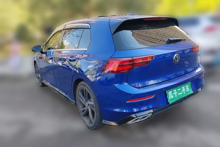 Used Volkswagen Golf 2021 280TSI DSG R-Line Rear Left 45 Deg