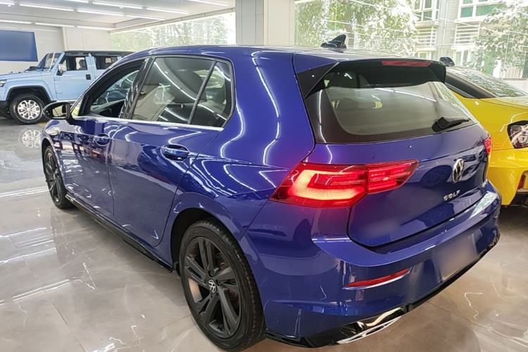 Used Volkswagen Golf 2021 280TSI DSG R-Line Rear Left 45 Deg