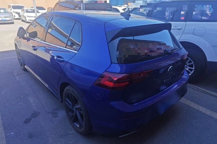 Used Volkswagen Golf 2021 280TSI DSG R-Line Rear Left 45 Deg