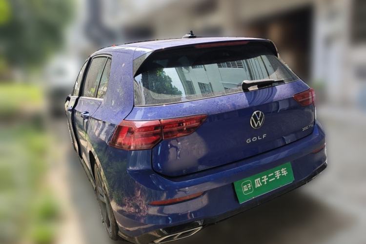 Used Volkswagen Golf 2021 280TSI DSG R-Line Rear Left 45 Deg