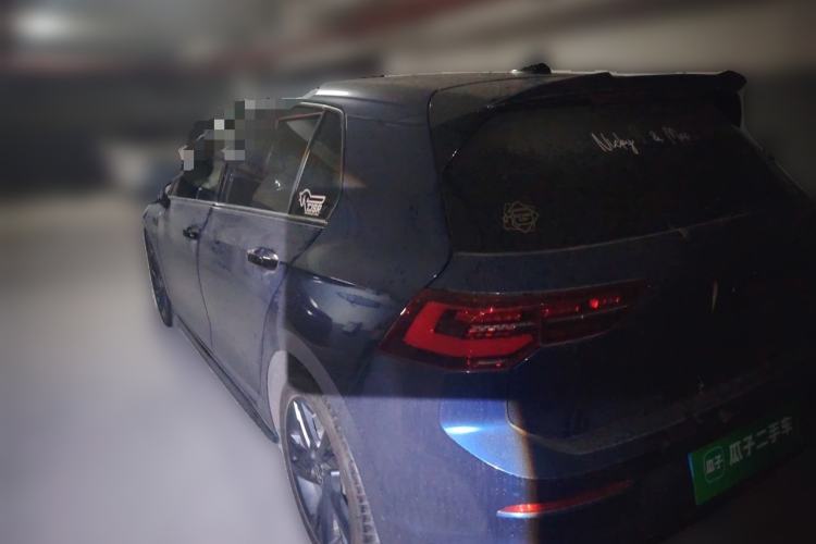 Used Volkswagen Golf 2021 280TSI DSG R-Line Rear Left 45 Deg