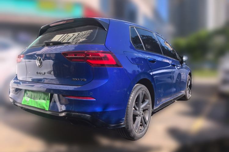 Used Volkswagen Golf 2021 280TSI DSG R-Line Rear Right 45 Deg