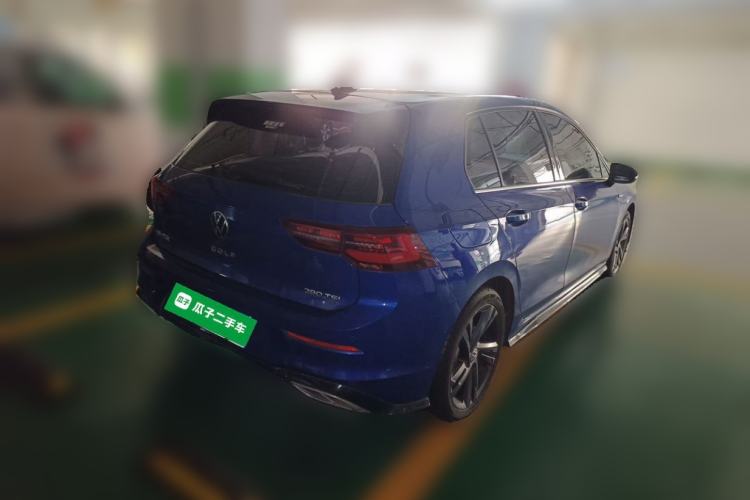 Used Volkswagen Golf 2021 280TSI DSG R-Line Rear Right 45 Deg