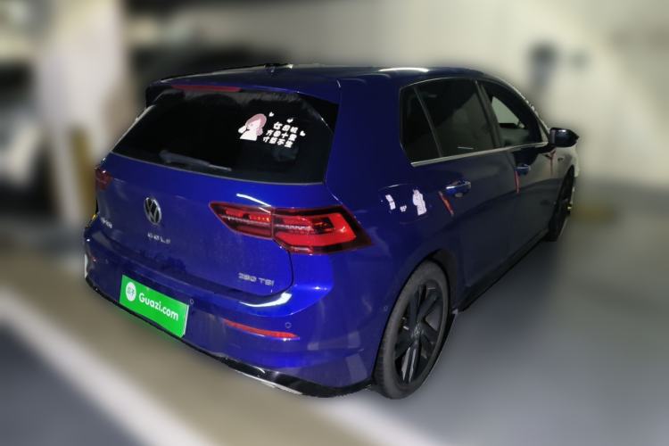 Used Volkswagen Golf 2021 280TSI DSG R-Line Rear Right 45 Deg