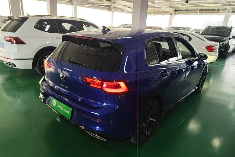 Used Volkswagen Golf 2021 280TSI DSG Pro First Edition Rear Right 45 Deg