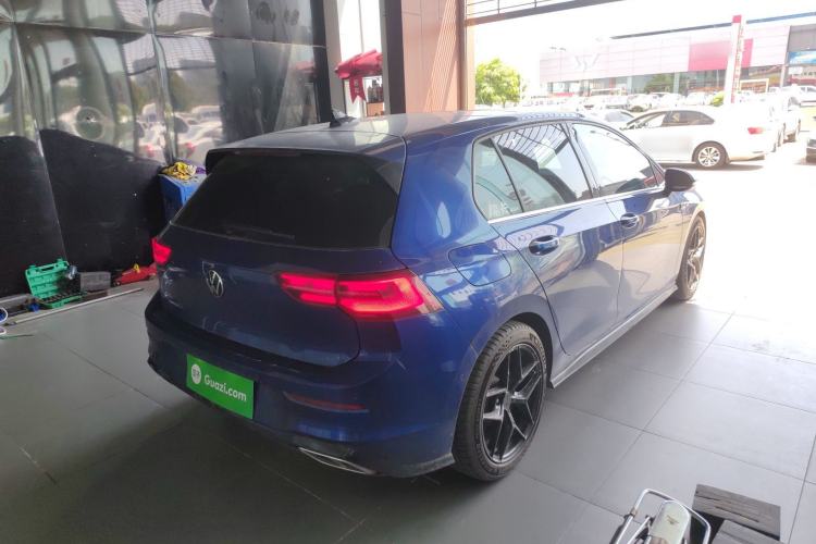 Used Volkswagen Golf 2021 280TSI DSG R-Line Rear Right 45 Deg