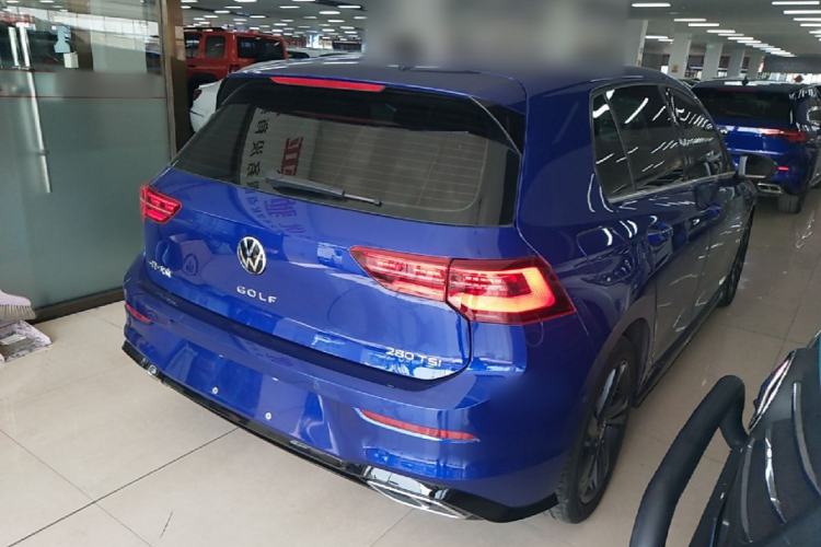 Used Volkswagen Golf 2021 280TSI DSG R-Line Rear Right 45 Deg