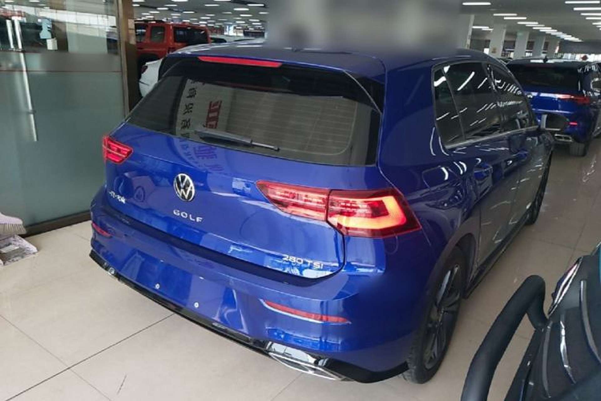 Used Volkswagen Golf 2021 280TSI DSG R-Line Rear Right 45 Deg
