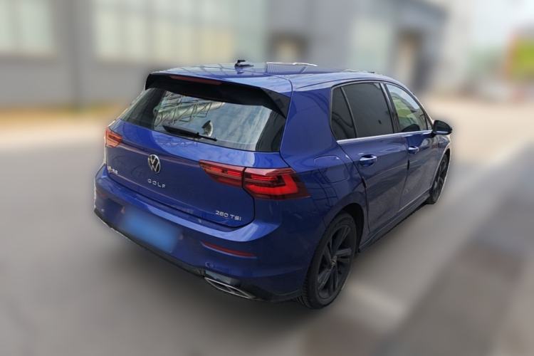 Used Volkswagen Golf 2021 280TSI DSG R-Line Rear Right 45 Deg