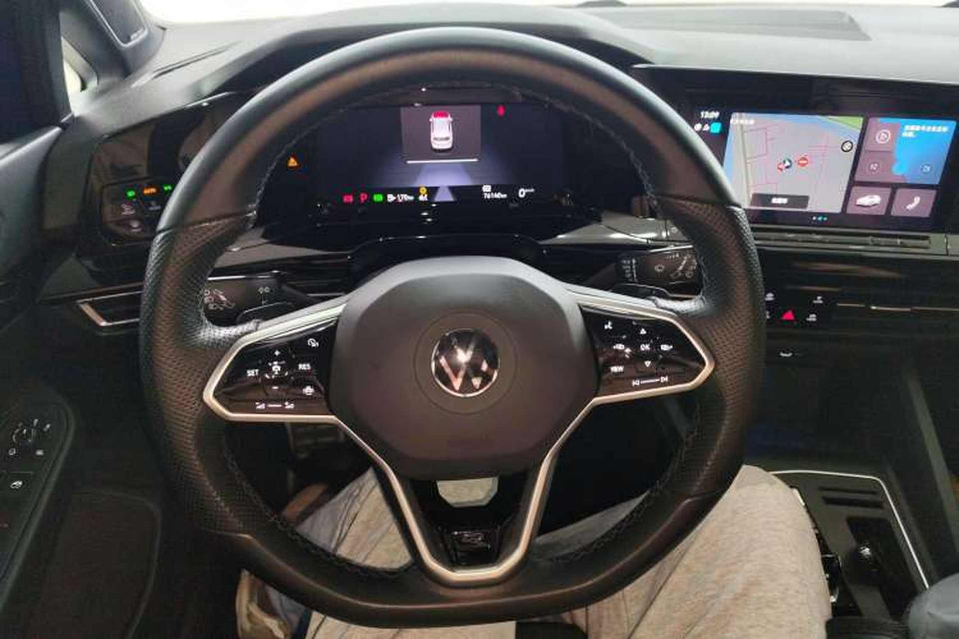 Used Volkswagen Golf 2021 280TSI DSG R-Line Steering Wheel