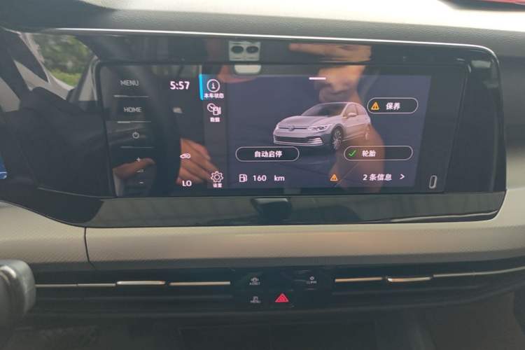 Used Volkswagen Golf 2021 280TSI DSG 30th Anniversary Edition Audio And AC Panel