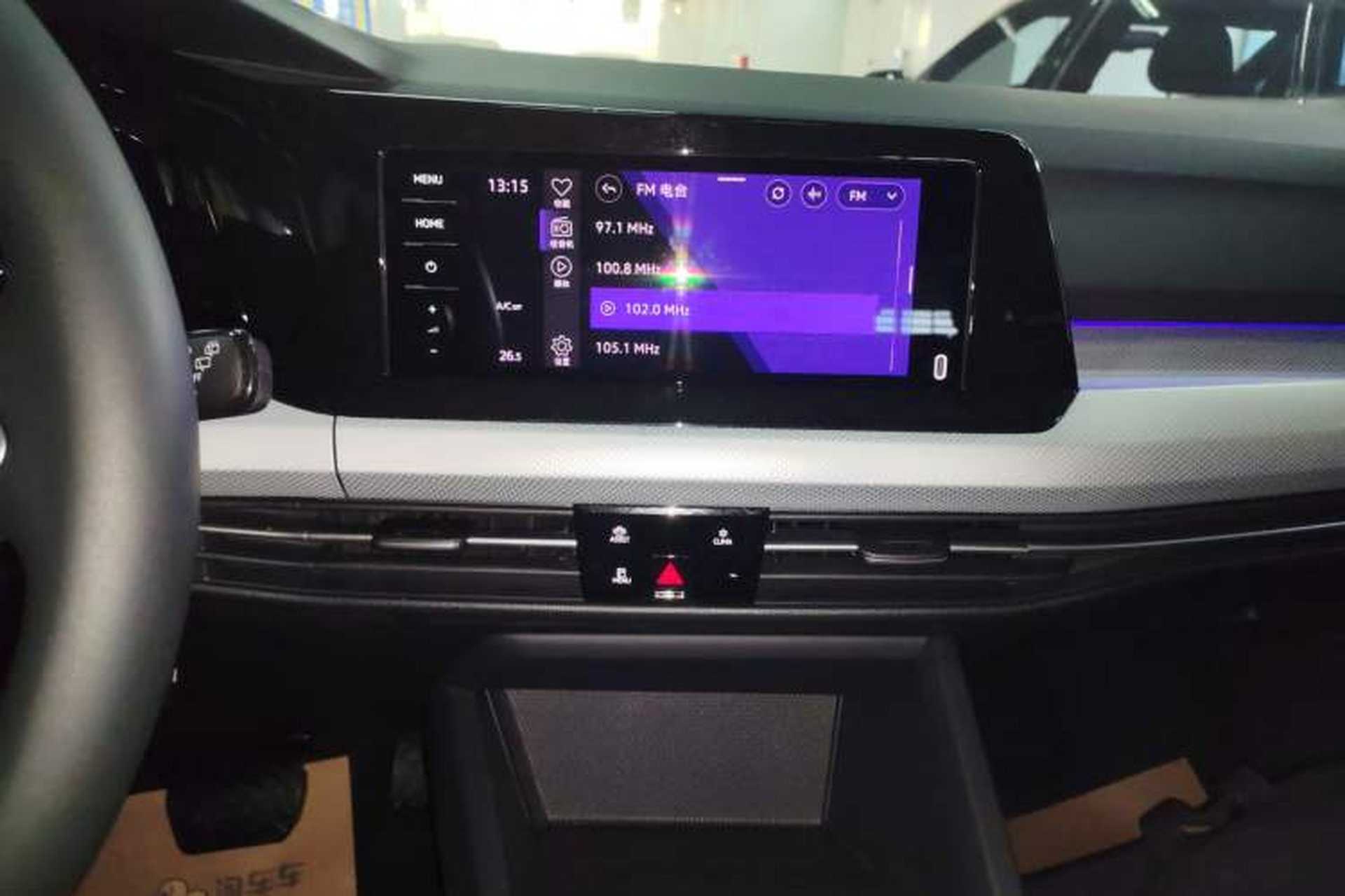 Used Volkswagen Golf 2021 280TSI DSG Pro Audio And AC Panel