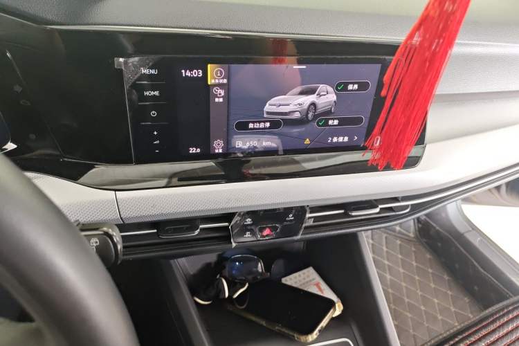 Used Volkswagen Golf 2021 280TSI DSG 30th Anniversary Edition Audio And AC Panel