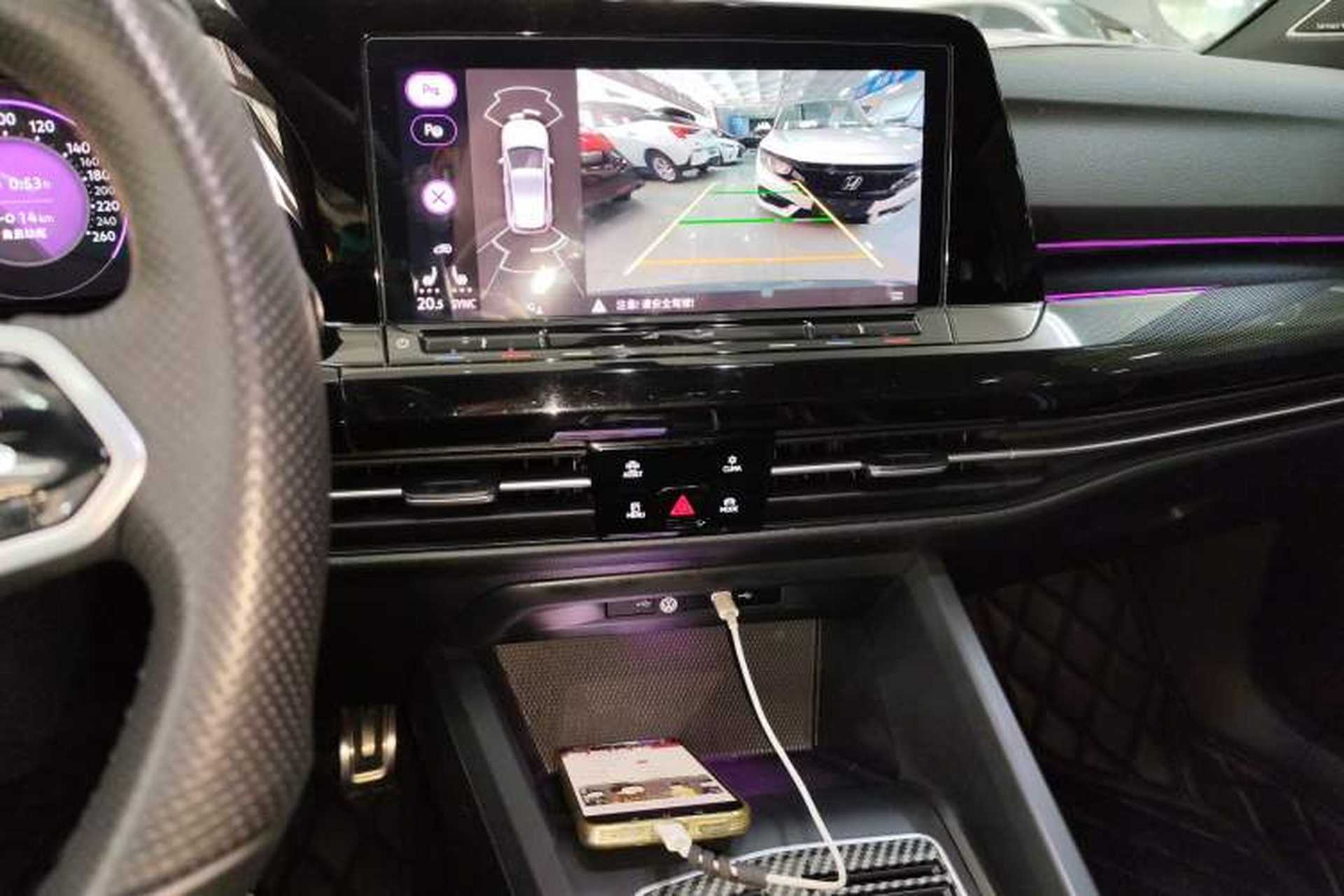 Used Volkswagen Golf 2021 280TSI DSG R-Line Audio And AC Panel