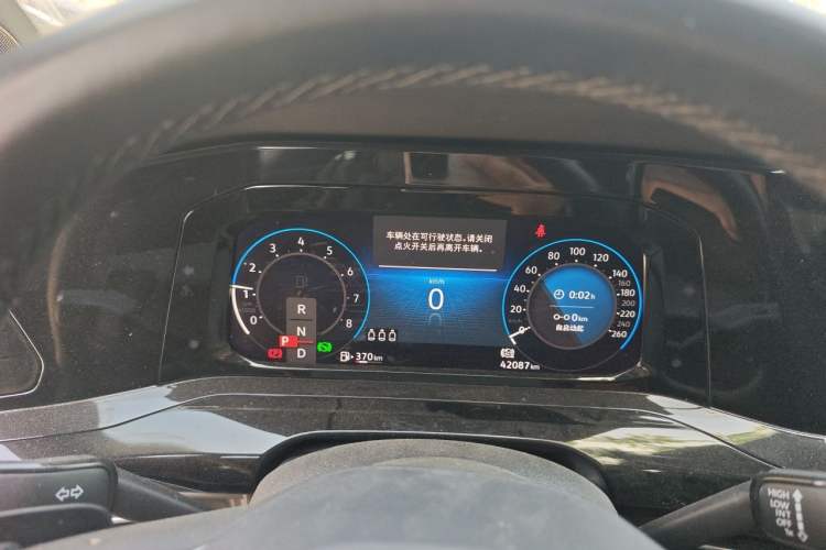 Used Volkswagen Golf 2021 280TSI DSG R-Line Instrument Cluster