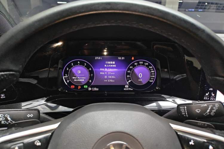Used Volkswagen Golf 2021 280TSI DSG R-Line Instrument Cluster
