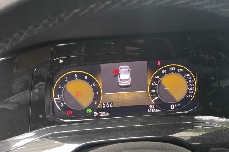 Used Volkswagen Golf 2021 280TSI DSG R-Line Instrument Cluster