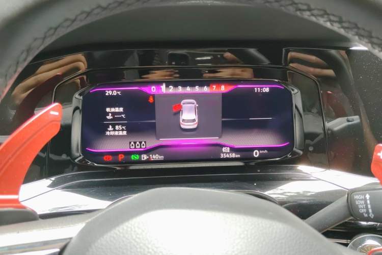 Used Volkswagen Golf 2021 280TSI DSG R-Line Instrument Cluster