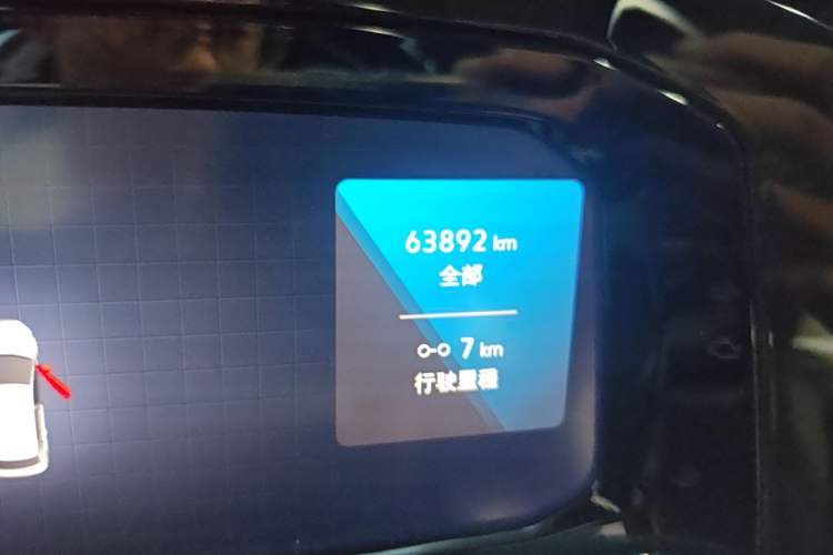 Used Volkswagen Golf 2021 280TSI DSG Pro Odometer Close Up