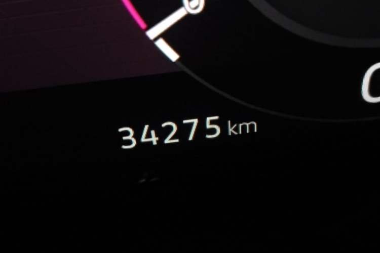 Used Volkswagen Golf 2021 280TSI DSG Pro Odometer Close Up