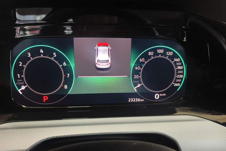 Used Volkswagen Golf 2021 280TSI DSG Pro Odometer Close Up