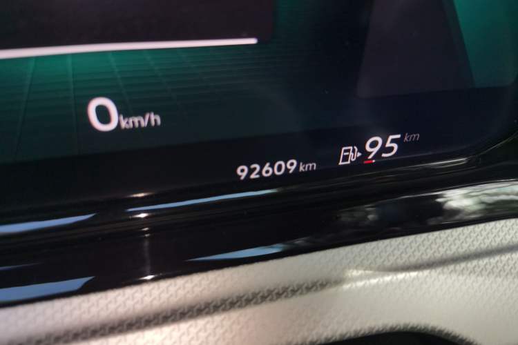 Used Volkswagen Golf 2021 280TSI DSG Pro Odometer Close Up