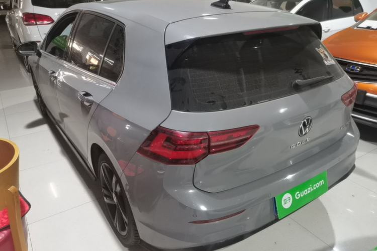Used Volkswagen Golf 2021 280TSI DSG R-Line Rear Left 45 Deg