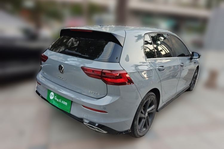 Used Volkswagen Golf 2021 280TSI DSG R-Line Rear Right 45 Deg