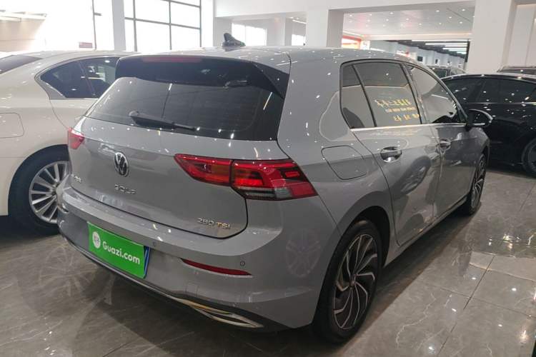 Used Volkswagen Golf 2021 280TSI DSG 30th Anniversary Edition Rear Right 45 Deg