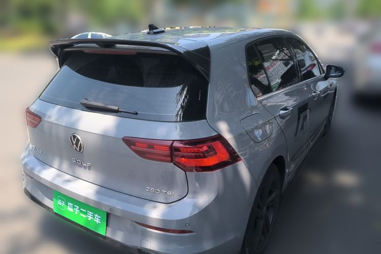 Used Volkswagen Golf 2021 280TSI DSG R-Line Rear Right 45 Deg