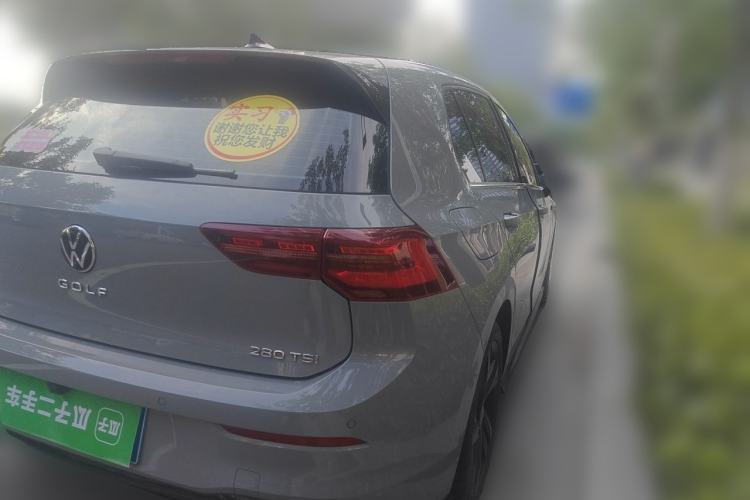 Used Volkswagen Golf 2021 280TSI DSG R-Line Rear Right 45 Deg