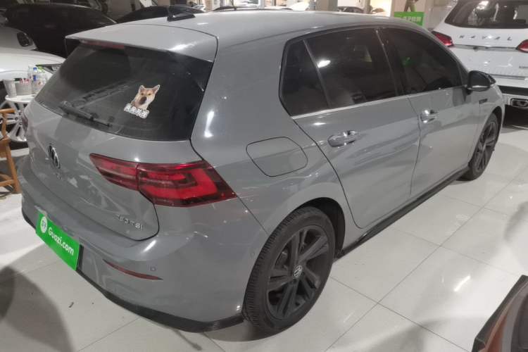 Used Volkswagen Golf 2021 280TSI DSG R-Line Rear Right 45 Deg