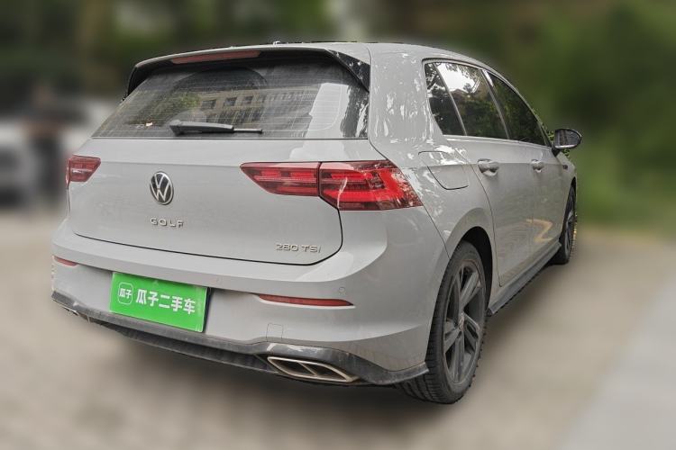 Used Volkswagen Golf 2021 280TSI DSG R-Line Rear Right 45 Deg