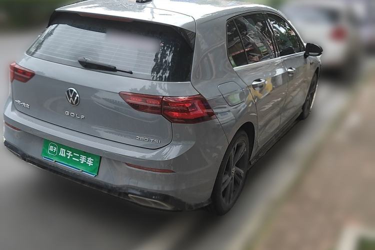 Used Volkswagen Golf 2021 280TSI DSG R-Line Rear Right 45 Deg