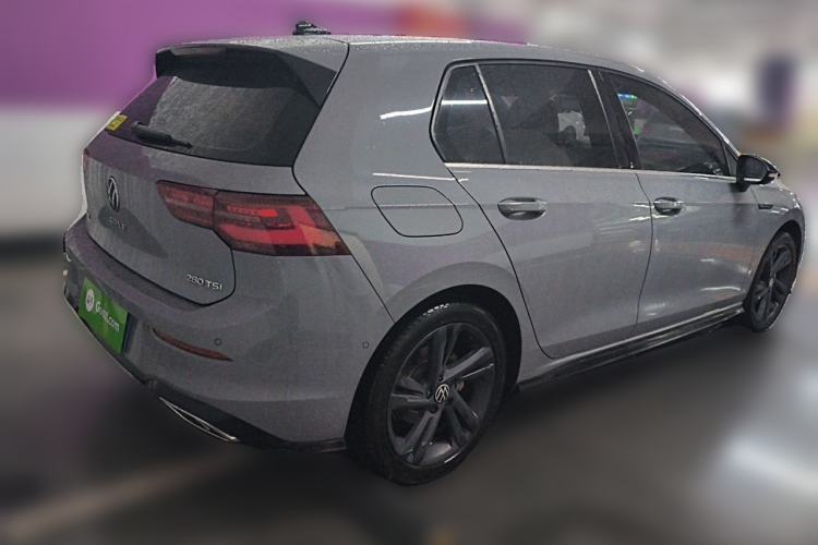 Used Volkswagen Golf 2021 280TSI DSG R-Line Rear Right 45 Deg