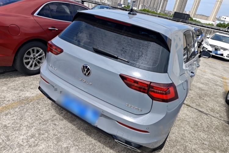 Used Volkswagen Golf 2021 280TSI DSG R-Line Rear Right 45 Deg