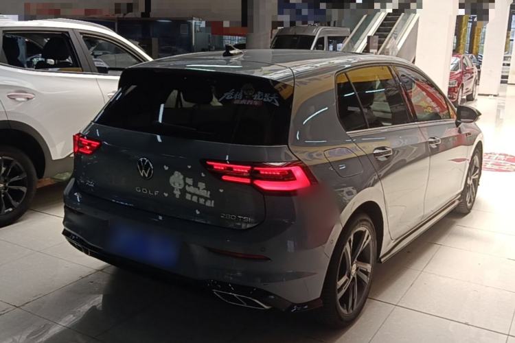 Used Volkswagen Golf 2021 280TSI DSG R-Line Rear Right 45 Deg