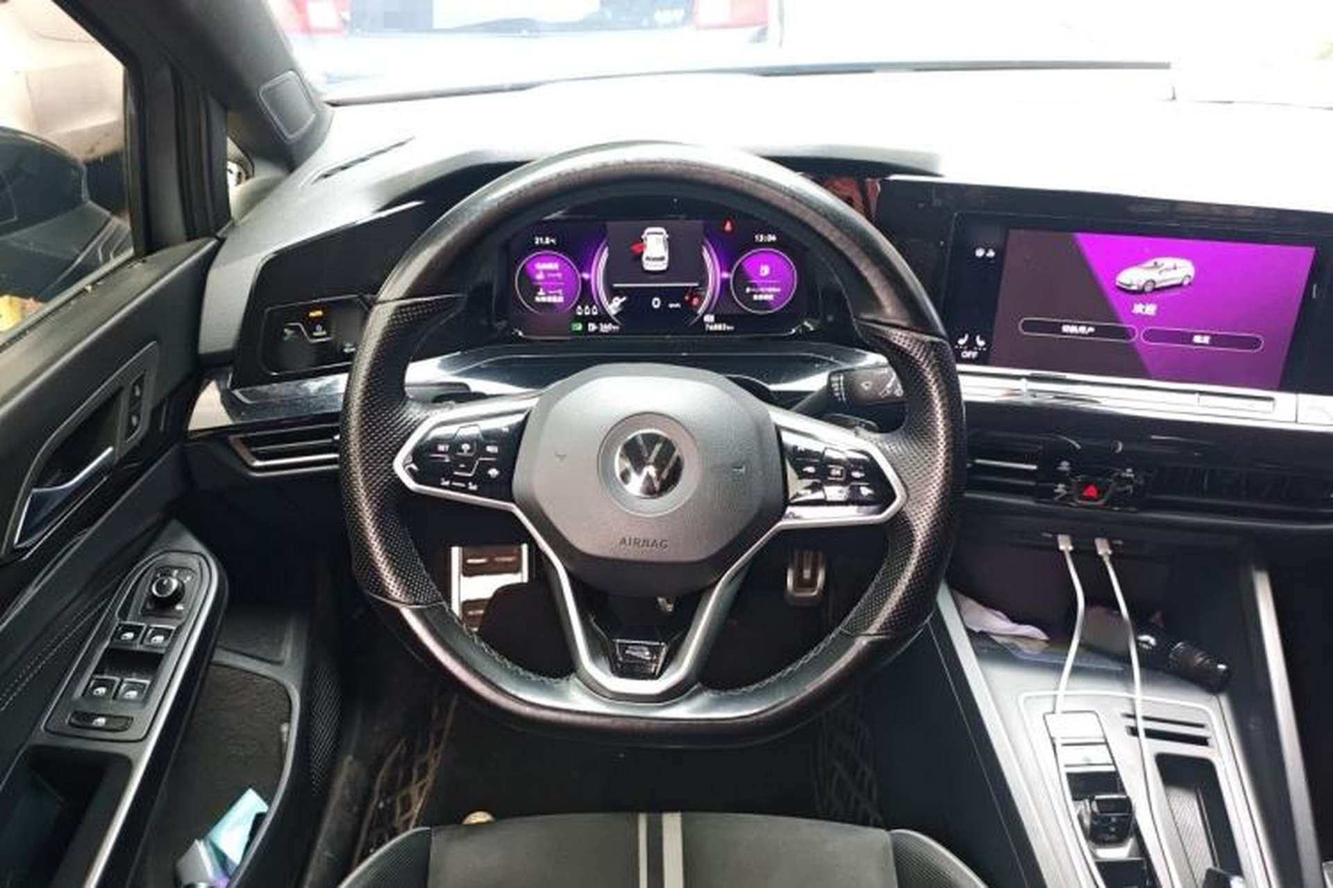 Used Volkswagen Golf 2021 280TSI DSG R-Line Steering Wheel