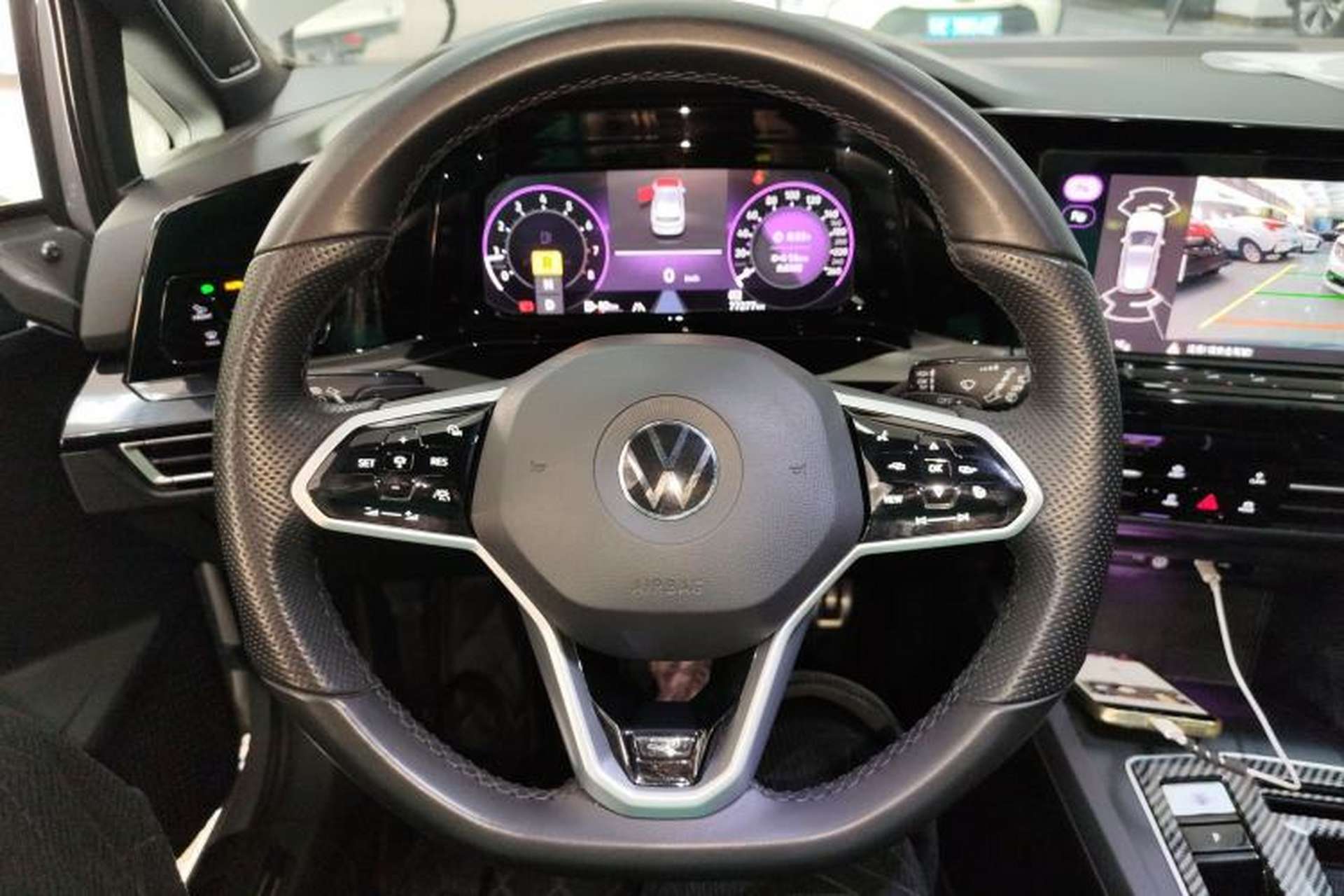 Used Volkswagen Golf 2021 280TSI DSG R-Line Steering Wheel