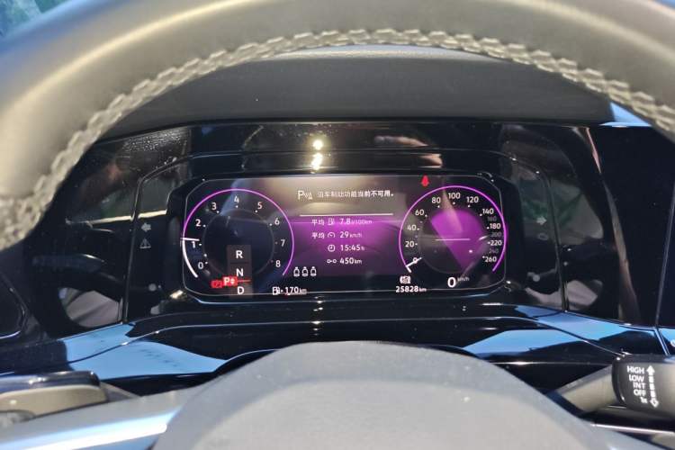 Used Volkswagen Golf 2021 280TSI DSG R-Line Instrument Cluster
