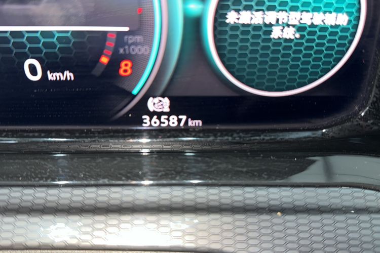 Used Volkswagen Golf 2021 380TSI DSG GTI Odometer Close Up