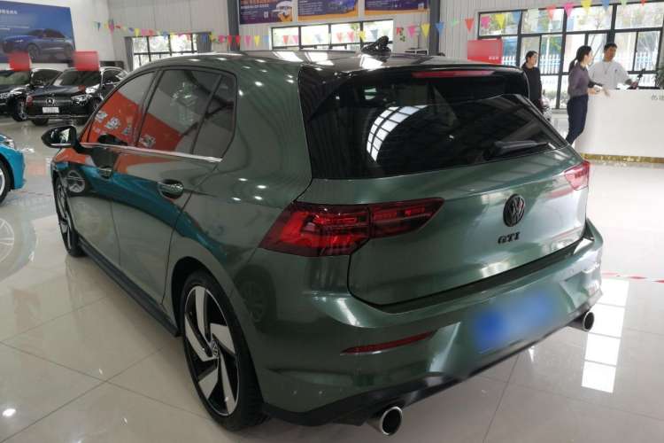 Used Volkswagen Golf 2021 380TSI DSG GTI Rear Left 45 Deg